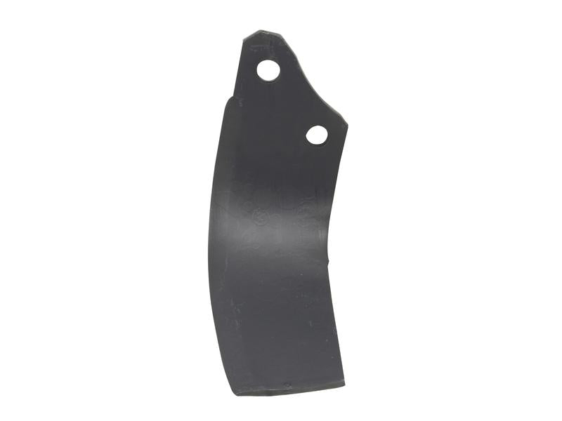 Rotavator Blade Curved RH 80x6 MM Height: 195 Mm. Hole Centres: 56 Mm. Hole Ø: 14.5 Mm. Replacement for Maschio to Fit as: 02108432 - Sparex Part S.74767