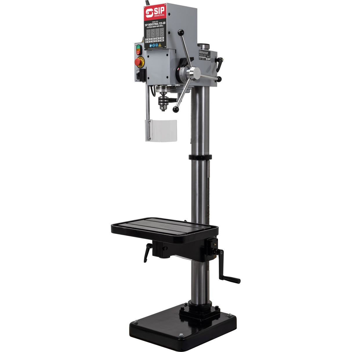 SIP F25-GB 8-Speed 900w Floor Pillar Drill - IP-01719
