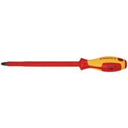 Knipex 98 25 04 Vde Insulated Pozidriv® Screwdriver, Pz4 X 200Mm | 98 25 04