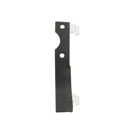 Rotavator Blade Curved LH 50x12mm Height: 302mm. Hole centres: 100mm. Hole⌀: 15.5mm. Replacement for Simone/Jones
 - S.77336 - Farming Parts