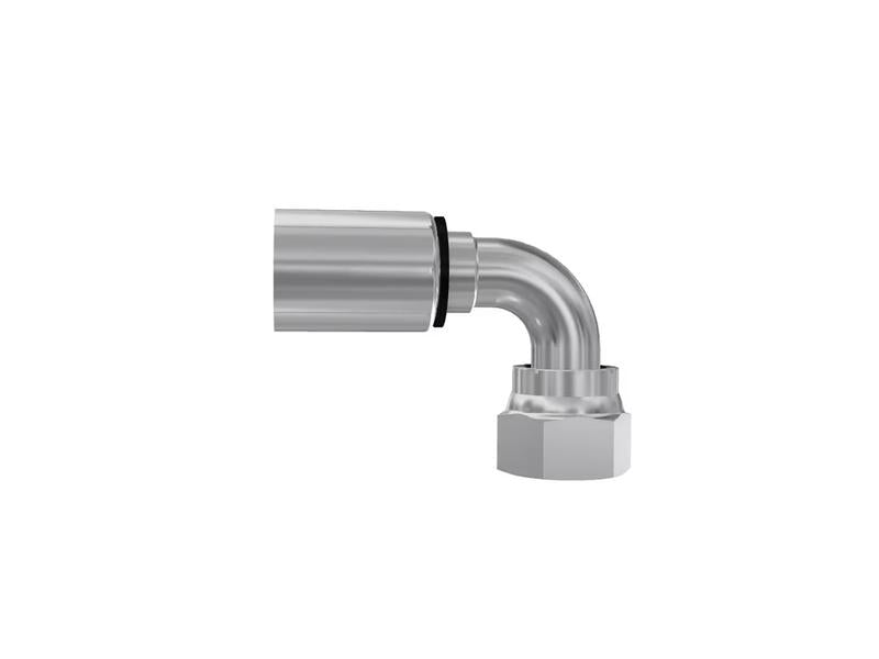 Parker ORFS Hose Insert 3/4in X 1-3/16'' - 12TPI Female 90° Swept Swivel - Sparex Part S.7881912