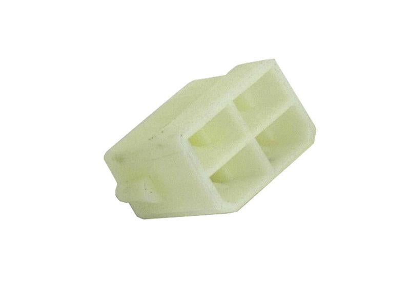 4 Pole Female Connector Housing – Compact 12V Electrical Fitting - Sparex Part S.79024