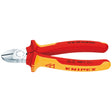 Draper Knipex 70 06 160 Sbe Fully Insulated Diagonal Side Cutter, 160mm - 70 06 160 SBE - Farming Parts
