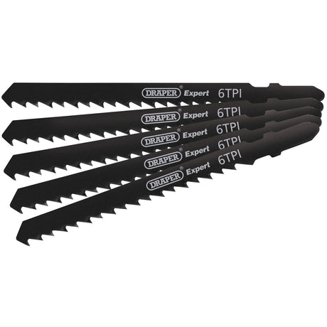 Draper Dt144D Jigsaw Blade Set, 100mm (5 Piece) - DT144D - Farming Parts