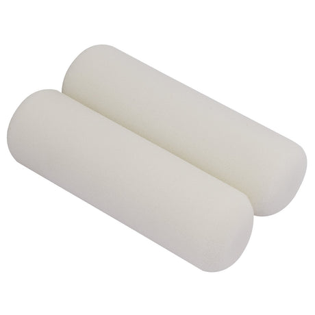 Draper Foam Paint Roller Sleeves, 100mm (Pack Of 2) - RS-F-M2 - Farming Parts