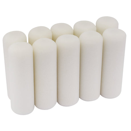 Draper Foam Paint Roller Sleeves, 100mm (Pack Of 10) - RS-F-M10 - Farming Parts