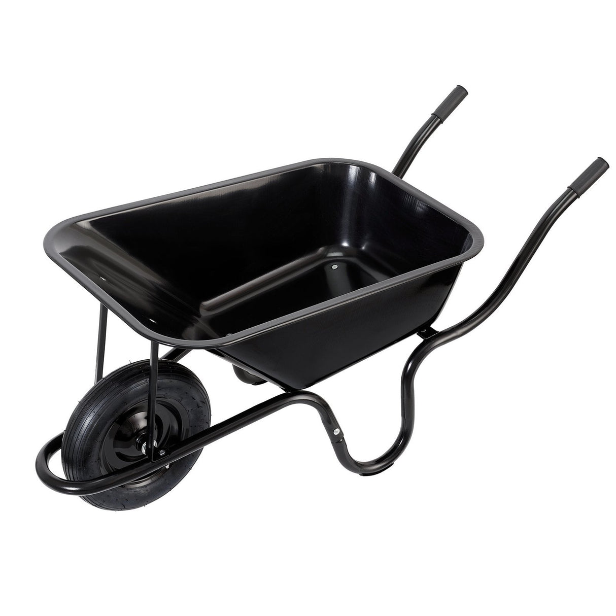 Draper Metal Tray Contractors Wheelbarrow, 85L - BWB - Farming Parts