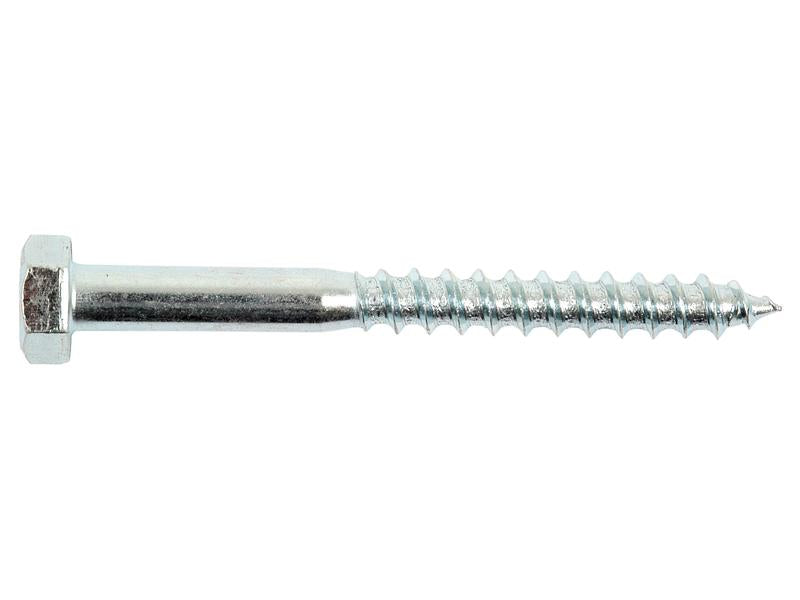 Sparex Metric Coach Screw, M8x80mm (DIN 571) | S.8366 - Product Image 1