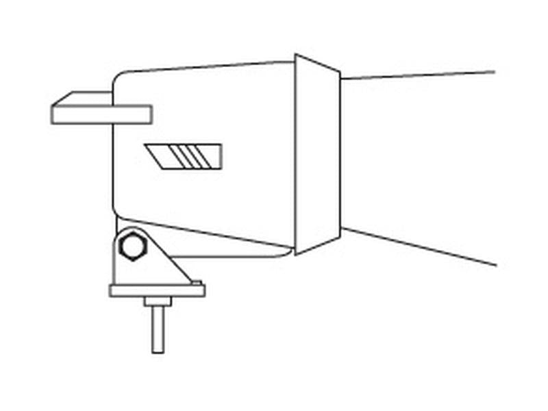 Sparex Work Light Rectangular 12V RH & LH | S.8509 - Product Image 2