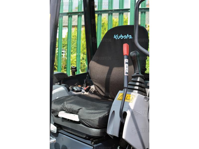 Kubota Seat Cover - Waterproof, Washable, Semi Tailored Fit - S.127940
