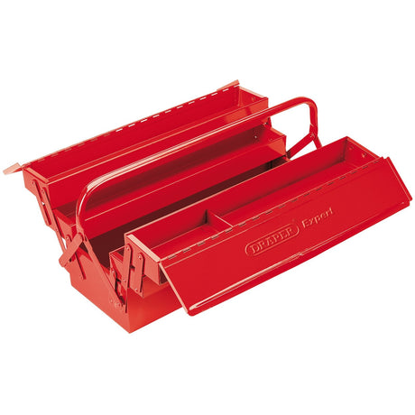 Draper Extra Long Four Tray Cantilever Tool Box, 530mm - TB530 - Farming Parts