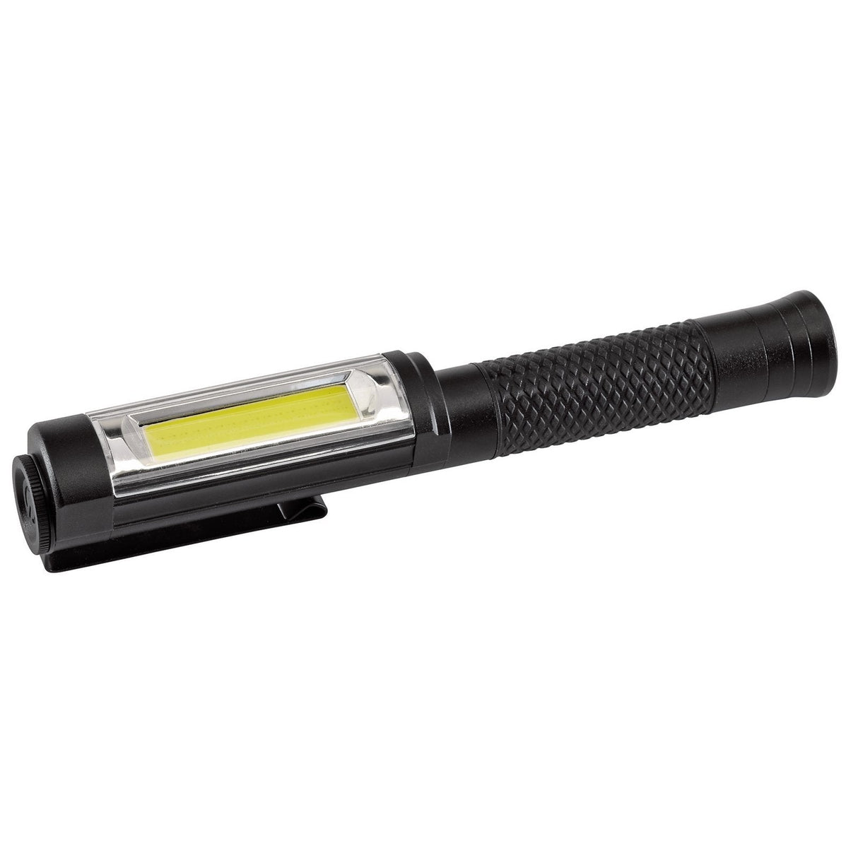 Draper Cob Led Rechargeable Aluminium Pen Torch, 5W - RWLCOB/360/B - Farming Parts