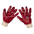 PVC Knit Wrist Gloves (X-Large) - Pack of 12 Pairs - 9106XL/12 - Farming Parts