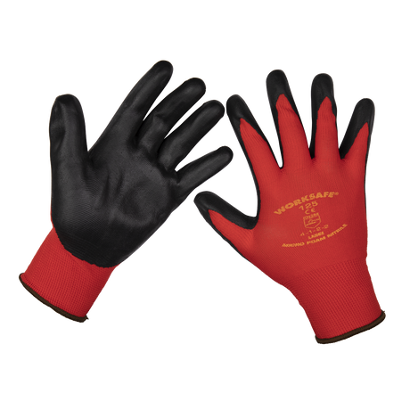 Flexi Grip Nitrile Palm Gloves (Large) - Pack of 120 Pairs - 9125L/B120 - Farming Parts