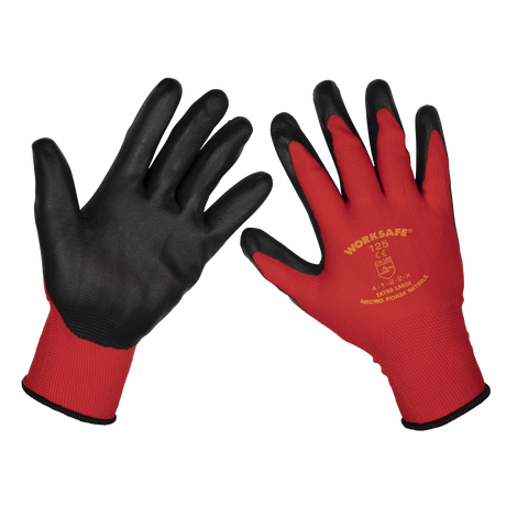 Flexi Grip Nitrile Palm Gloves (X-Large) - Pack of 120 Pairs - 9125XL/B120 - Farming Parts