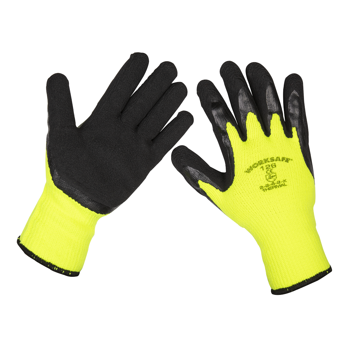 Thermal Super Grip Gloves (Large) - Pack of 12 Pairs - 9126/12 - Farming Parts