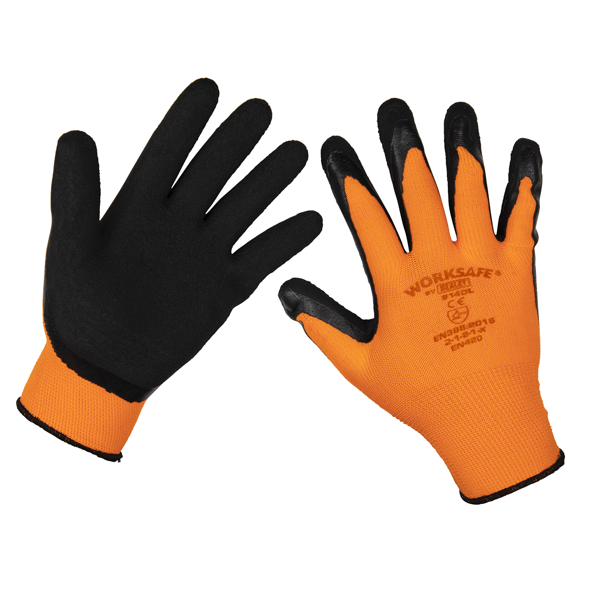 Foam Latex Gloves (Large) - Pair - 9140L - Farming Parts