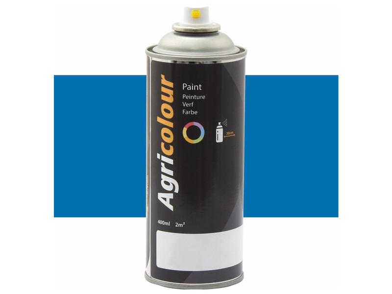 Agricolour - Ultramarine Blue Gloss Paint 400ml Aerosol - Sparex Part No. S.95002