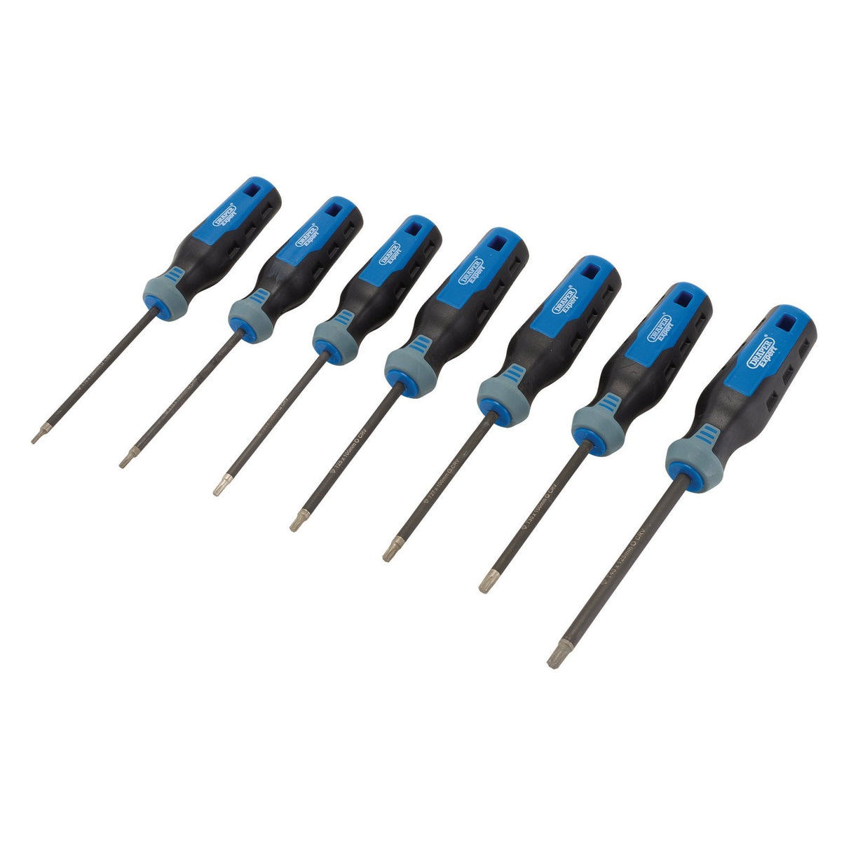 Draper Expert Tx-Star Diamond Tipped Screwdriver Set (7 Piece) - 997/TX7 - Farming Parts