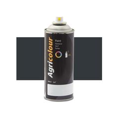 Agricolour Anthracite Grey Gloss Paint 400ml Aerosol High UV - Sparex Part S.97016