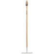 The Draper Heritage Stainless Steel Garden Rake With Ash Handle (DGRG/L) features a long wooden handle made from sustainable ash and vertical stainless steel tines.