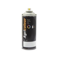 Agricolour Traffic White Gloss Paint 400ml Aerosol for Agricultural Use - Sparex Part S.99016