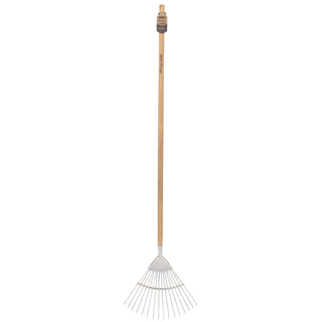 Draper Heritage Stainless Steel Lawn Rake With Ash Handle - DGLRG/L - Farming Parts