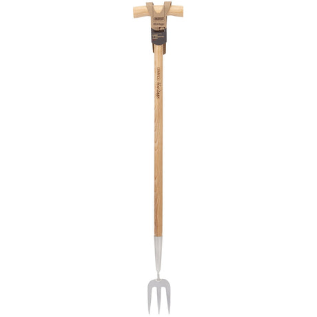 Draper Heritage Stainless Steel Fork With Ash Long Handle - GLTFG/L - Farming Parts