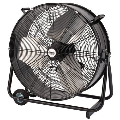 Draper 230V High Flow Drum Fan, 24"/600mm, 330W - HV-24/E - Farming Parts