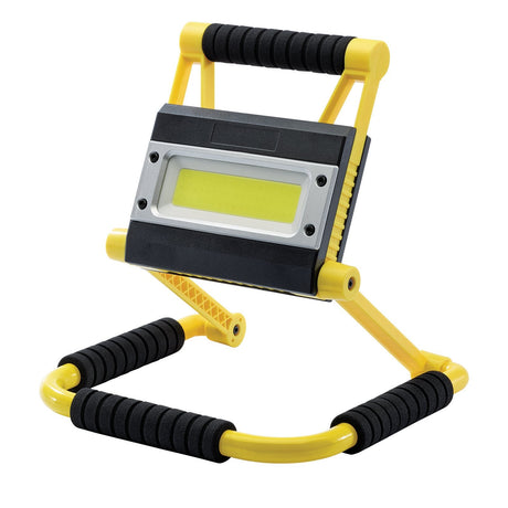 Draper Cob Led Rechargeable Folding Worklight And Power Bank, 20W, 750 - 1,500 Lumens - RWL20PB - Farming Parts