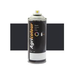 Agricolour Dark Grey Gloss Paint 400ml Aerosol for Agricultural Use | S.999517