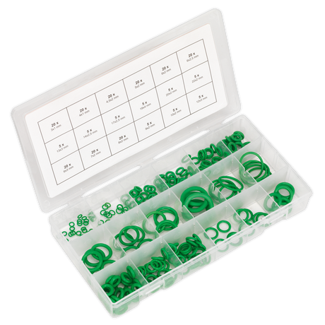 Air Conditioning Rubber O-Ring Assortment 225pc - Metric - ACOR225 - Farming Parts