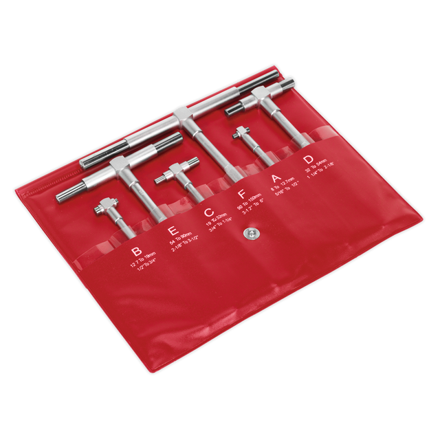 Telescopic Bore Gauge Set 6pc - AK10115 - Farming Parts