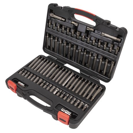 TRX-Star*/Security TRX-Star*/Hex/Ribe/Spline Bit Set 74pc 3/8" & 1/2"Sq Drive - AK21974P - Farming Parts