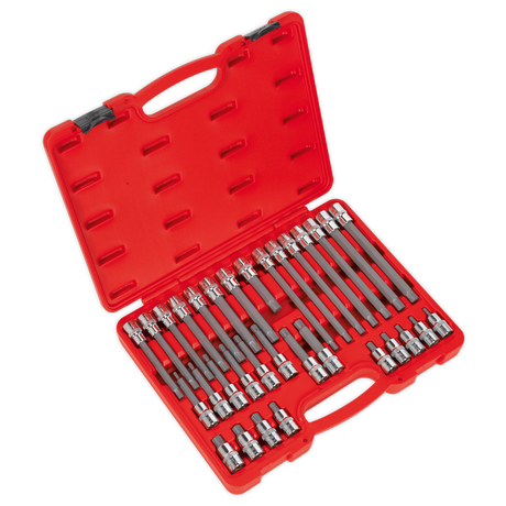 Ribe Socket Bit Set 32pc 1/2"Sq Drive - AK2198 - Farming Parts