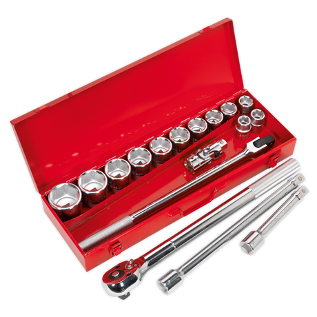 Socket Set 17pc 3/4"Sq Drive WallDrive® Metric - AK2597 - Farming Parts