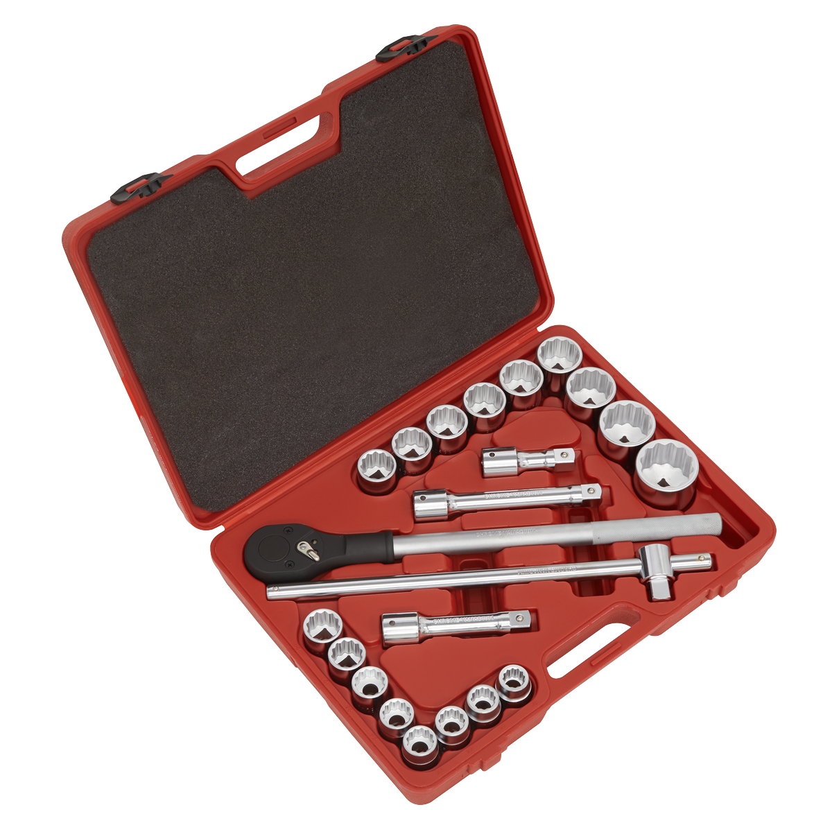 Socket Set 22pc 3/4"Sq Drive 12-point WallDrive® Metric - AK2598 - Farming Parts