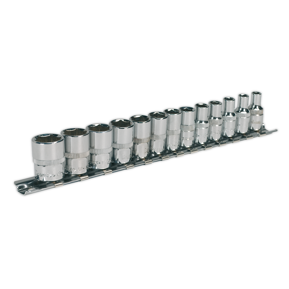 Socket Set 13pc 1/4"Sq Drive WallDrive® - Metric - AK2691 - Farming Parts