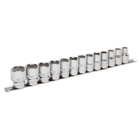 Socket Set 13pc 1/2"Sq Drive Lock-On™ 6pt Metric - AK2742 - Farming Parts