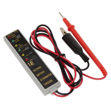Battery & Alternator Tester 12V LED - AK400 - Farming Parts