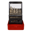HSS Cobalt Split Point Fully Ground Drill Bit Set 19pc Metric - AK4701 - Farming Parts