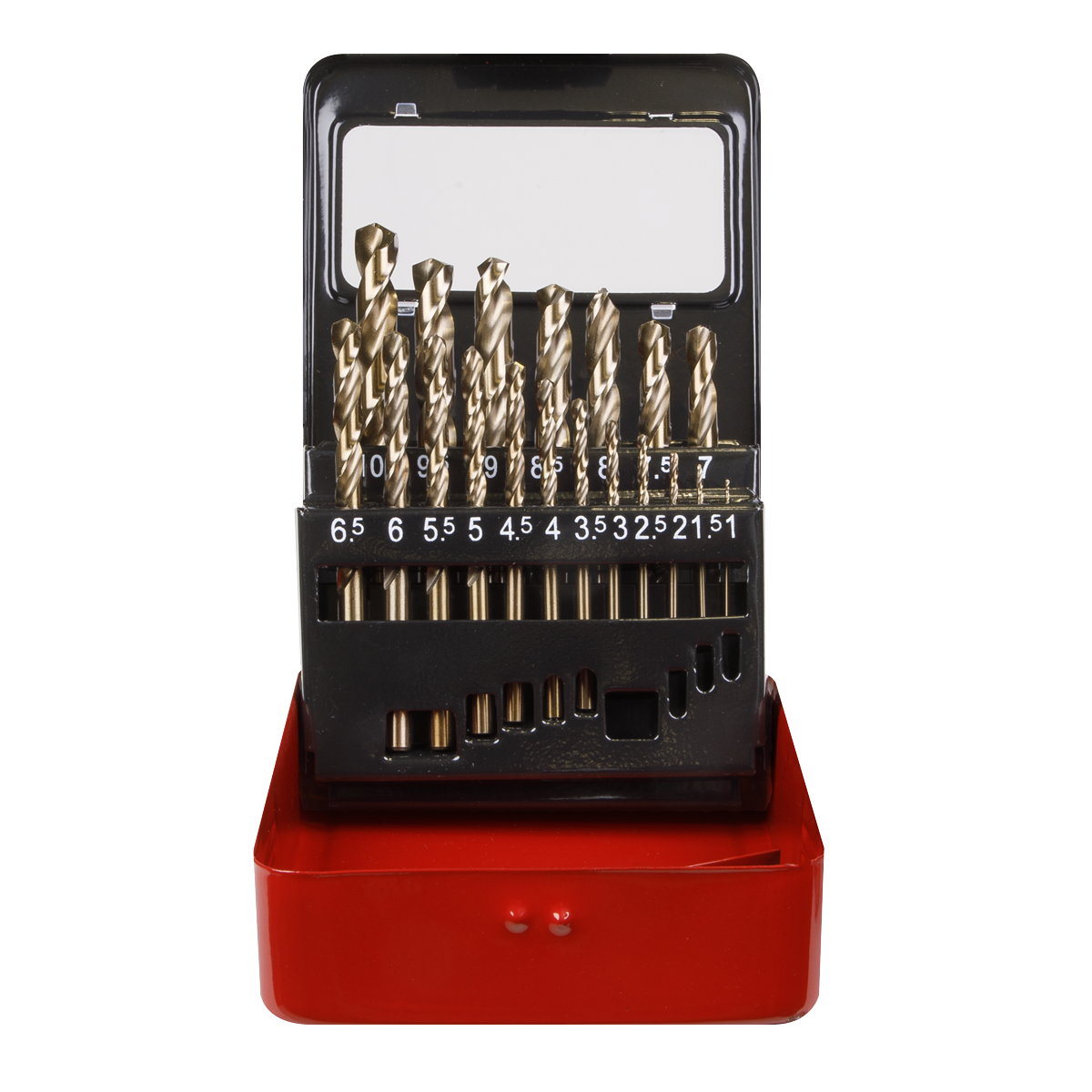 HSS Cobalt Split Point Fully Ground Drill Bit Set 19pc Metric - AK4701 - Farming Parts