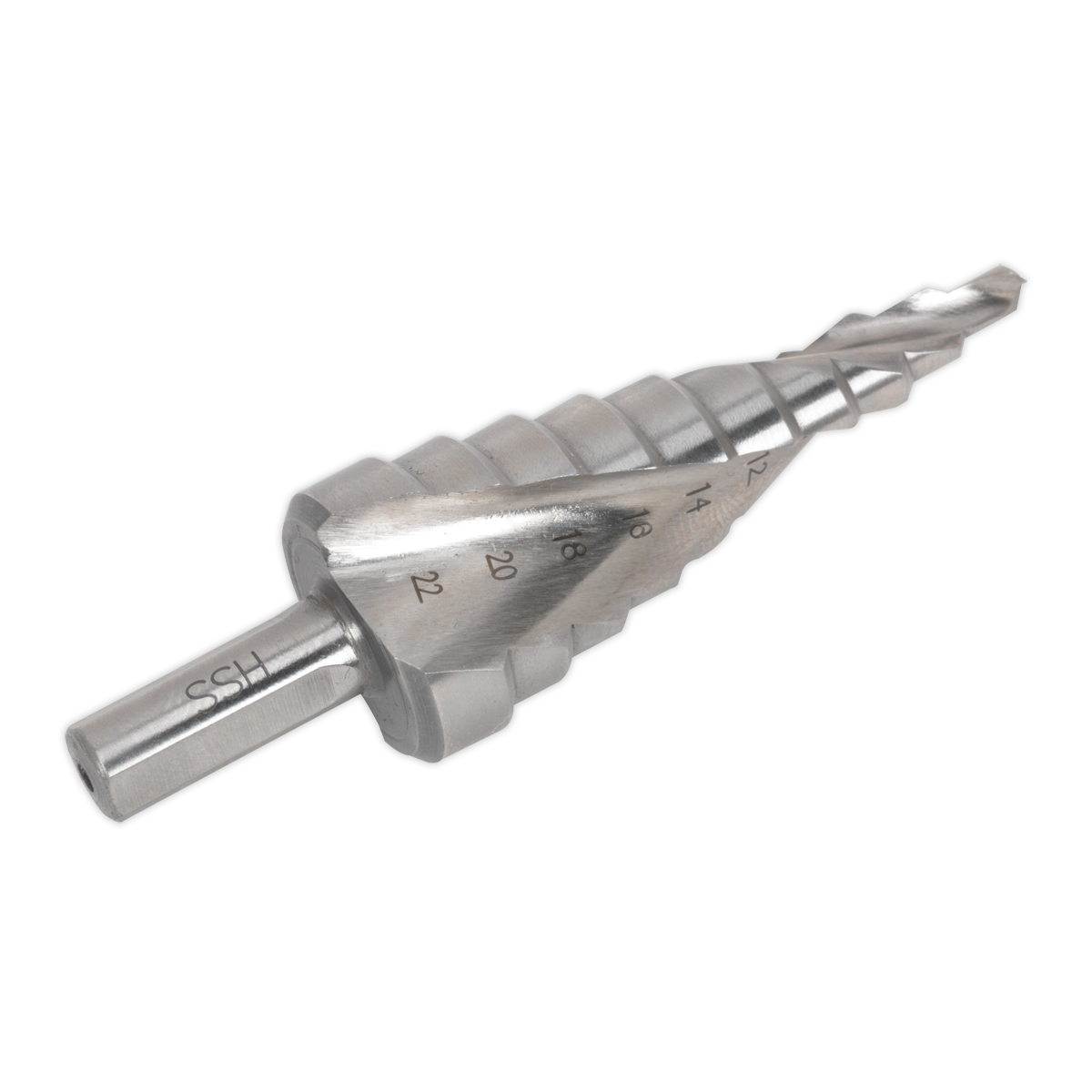 HSS 4341 Step Drill Bit 4-22mm Spiral Flute - AK4747 - Farming Parts