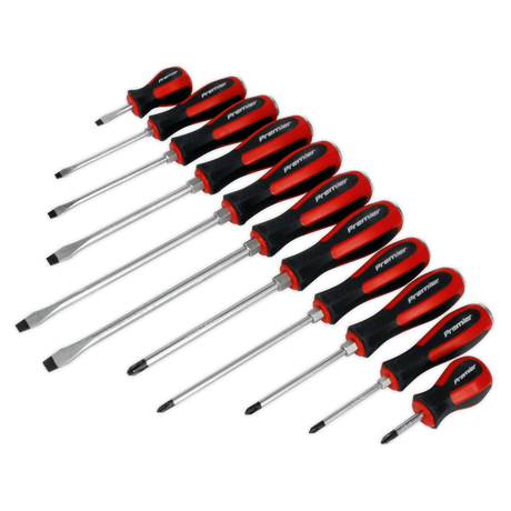 Screwdriver Set 11pc Hammer-Thru - AK4933 - Farming Parts