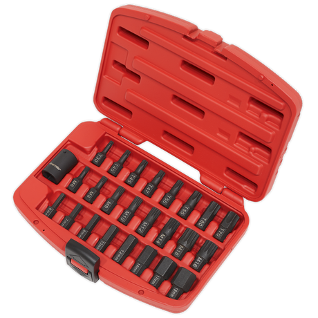 Impact TRX-Star*/Hex/Spline Bit Set 25pc 1/2"Sq Drive - AK5612 - Farming Parts