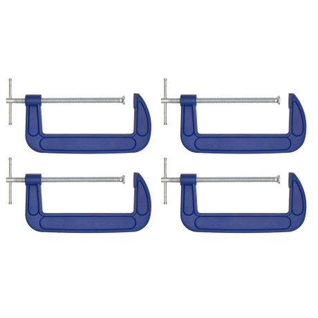 G-Clamp 200mm - Pack of 4 - AK60084 - Farming Parts