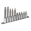 Spline Socket Bit Set 10pc 1/2"Sq Drive - AK6215 - Farming Parts
