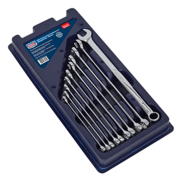 Combination Spanner Set 10pc Extra-Long Metric - AK6310 - Farming Parts