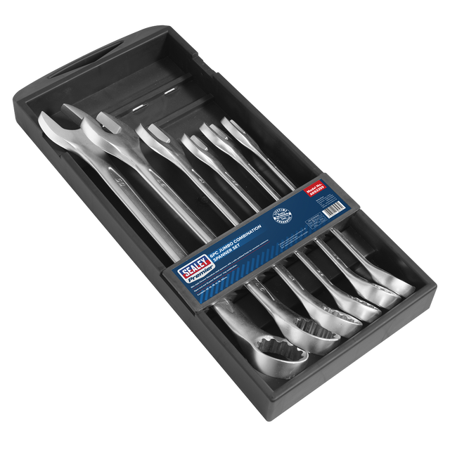 Combination Spanner Set 6pc Jumbo Metric - AK63259 - Farming Parts