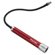 A handheld magnetic pick-up tool with a flexible shaft, featuring a high power LED bulb and a small attachment on the end, branded as "Flexible LED Inspection Torch - AK6505" by Sealey.